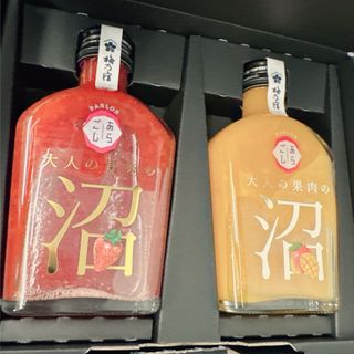 ウメノヤド(梅乃宿)の梅乃宿　沼　アルコール　セット　いちご　マンゴー　(リキュール/果実酒)