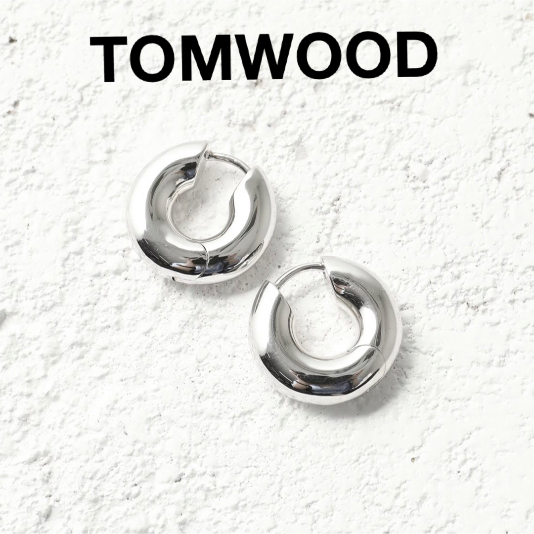 TOM WOOD(トムウッド)のTOMWOOD トムウッドChunky Hoops チャンキー フープ ピアス メンズのアクセサリー(ピアス(両耳用))の商品写真