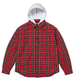 シュプリーム(Supreme)のSupreme Tartan Flannel Hooded Shirt (シャツ)