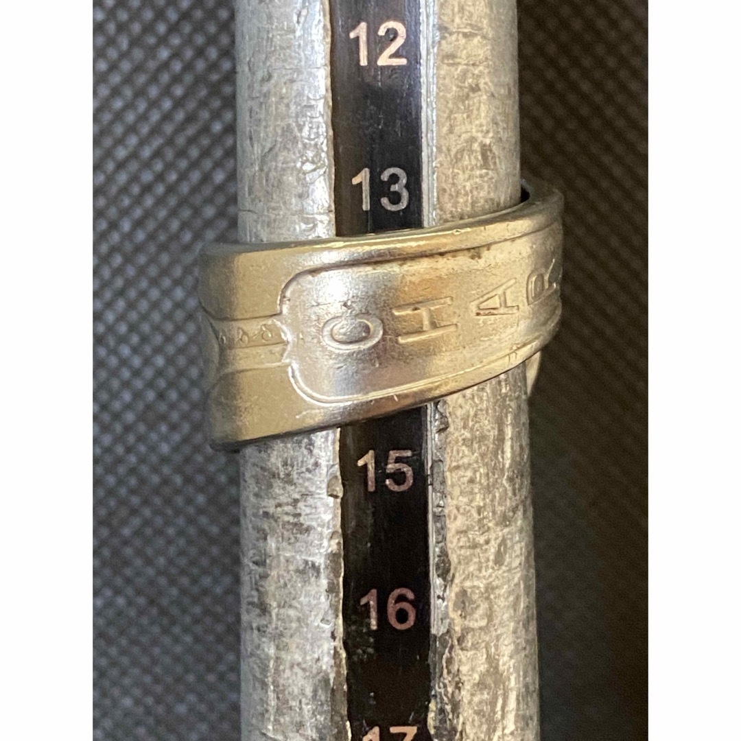 アンティーク リング スプーンリング 14号 チャーリー・マッカーシー 4485 メンズのアクセサリー(リング(指輪))の商品写真