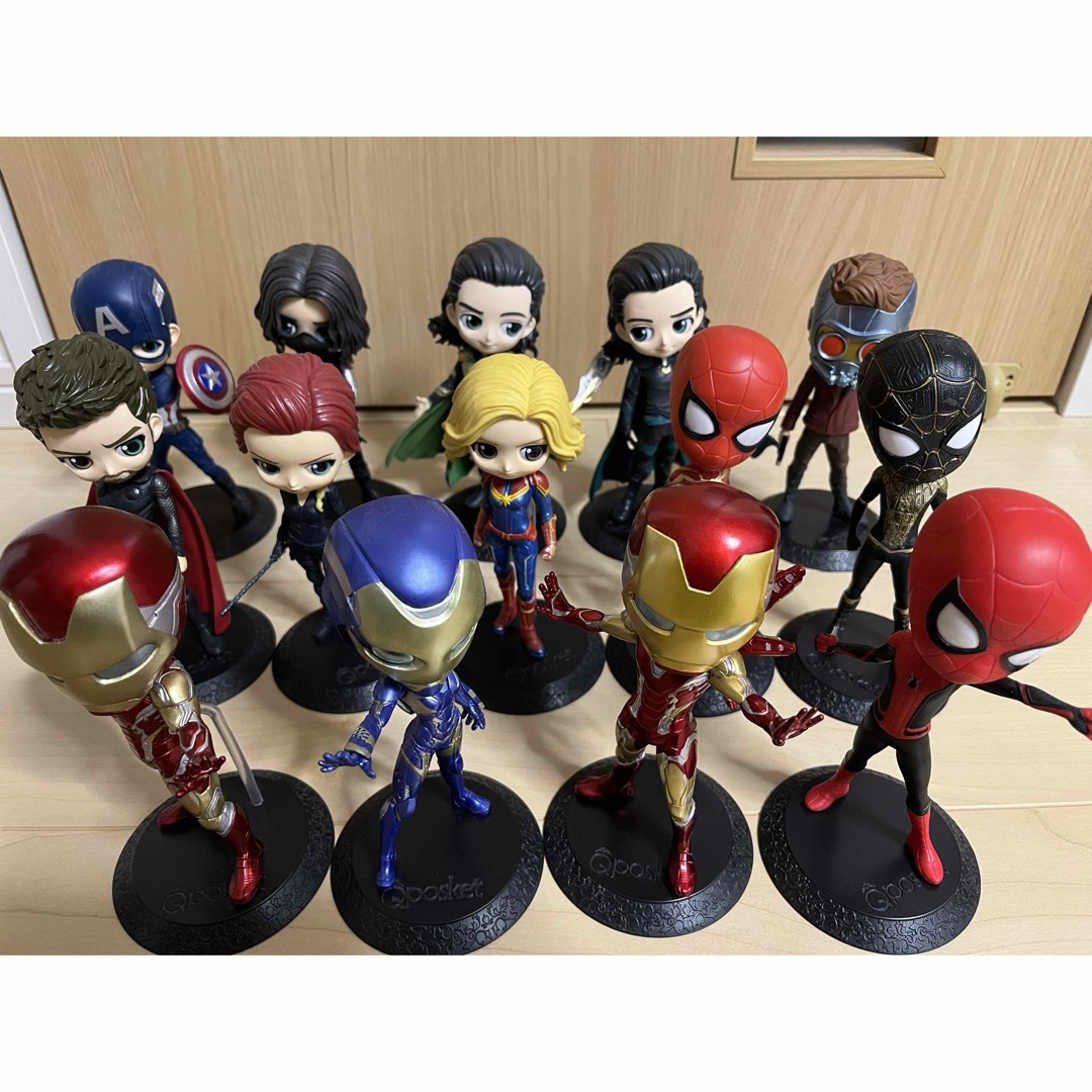 新品本物】 マーベル Qposket まとめ売り marvel フィギュア