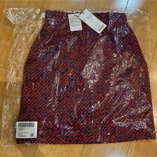 マウジー(moussy)のmoussy  TWEED ミニスカート S(ミニスカート)