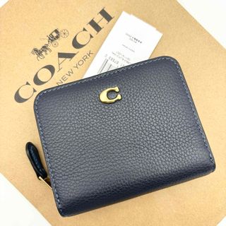 コーチ(COACH)の【COACH☆新品】ビルフォールド ウォレット・カラーブロック！デニム マルチ！(財布)