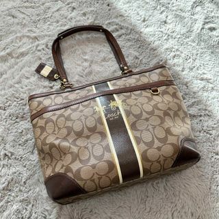 コーチ(COACH)のCOACH コーチ トートバック 12358 ダークブラウン(トートバッグ)