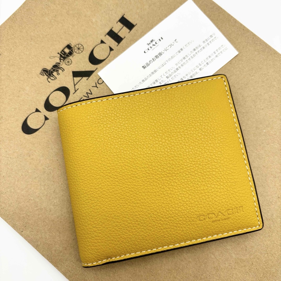 COACH - 【COACH☆新品】コイン ウォレット スポーツ カーフ レザー