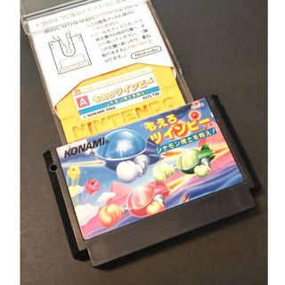 ファミリーコンピュータ(ファミリーコンピュータ)の●値下げ●激レア●動作確認済● もえろツインビー 2本セット ファミコン FC(家庭用ゲームソフト)