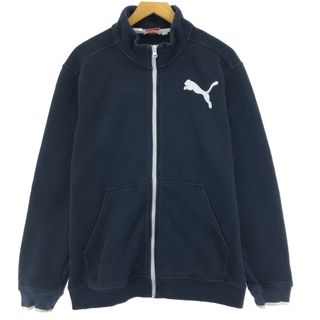 プーマ(PUMA)の古着 プーマ PUMA フルジップスウェットシャツ トレーナー メンズL /eaa409412(スウェット)