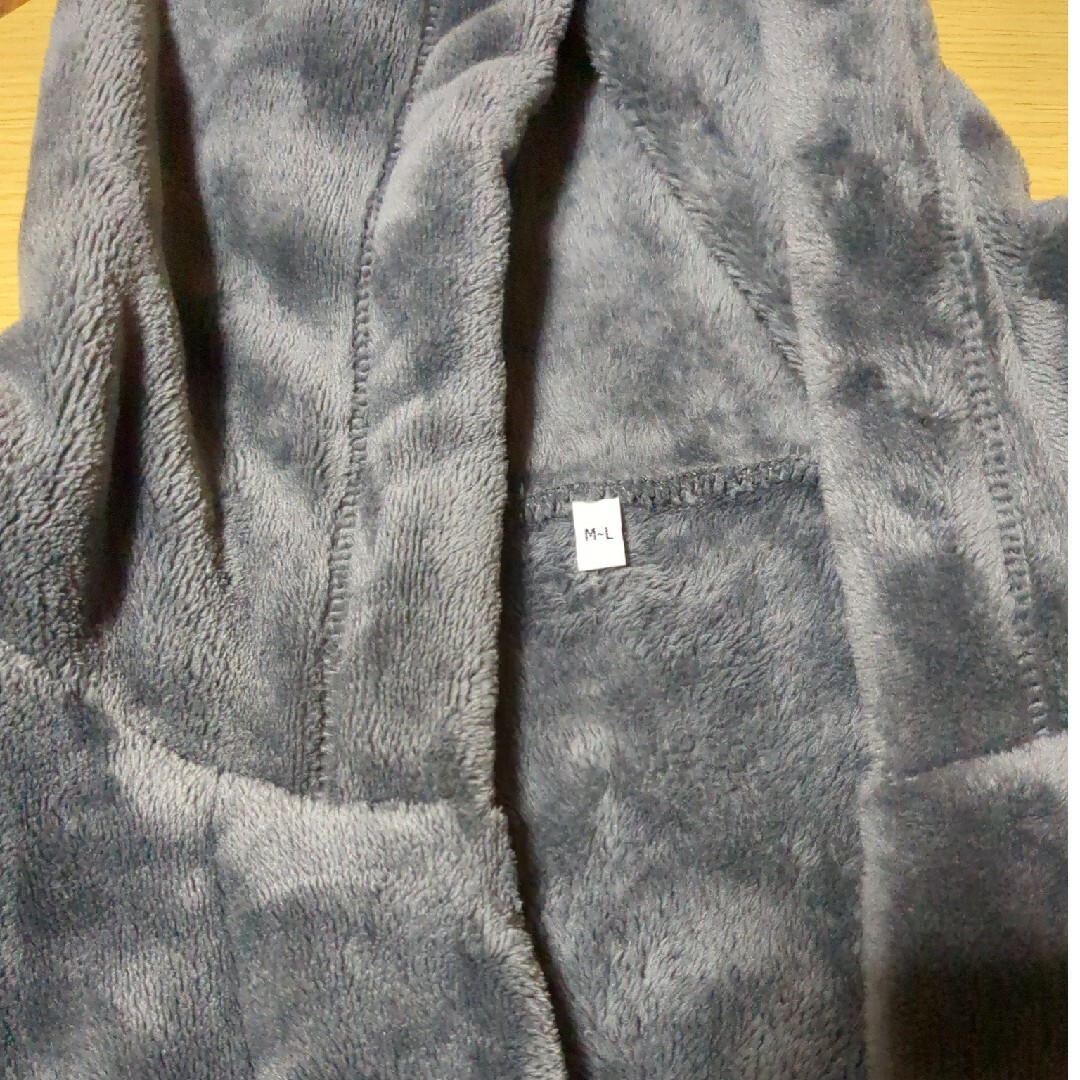 MUJI (無印良品)(ムジルシリョウヒン)の無印良品　着る毛布ガウン レディースのルームウェア/パジャマ(ルームウェア)の商品写真
