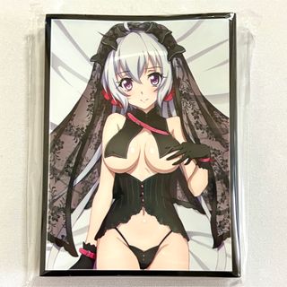 シンフォギア 雪音クリス ブラック B ミッドナイトブルー スリーブ(カードサプライ/アクセサリ)