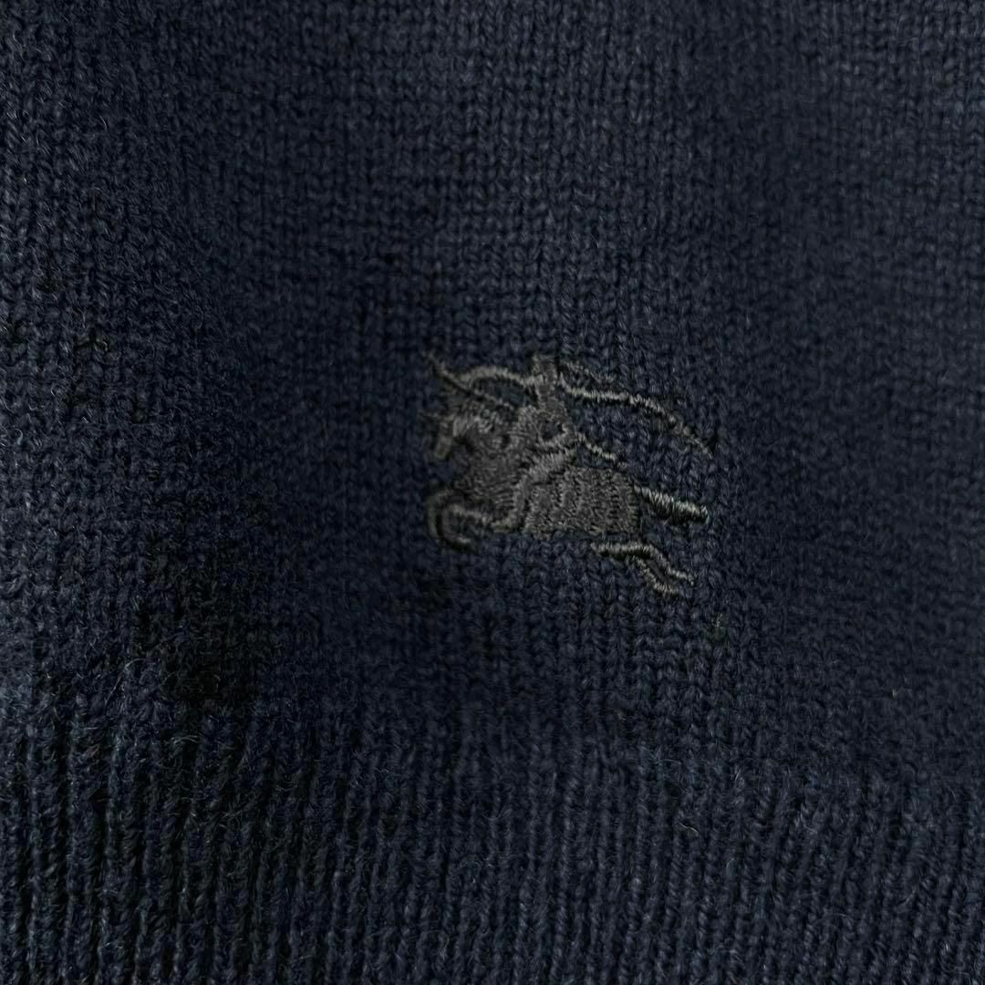BURBERRY - 希少 90s Burberry's ニット セーター オーバーサイズ 紺 