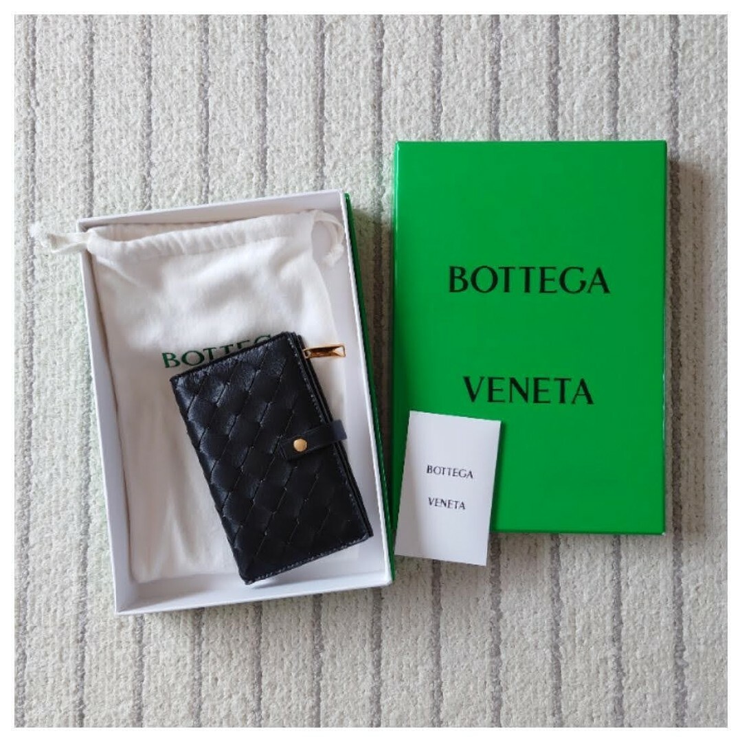 ファッション小物未使用 ボッテガヴェネタ 2つ折り財布