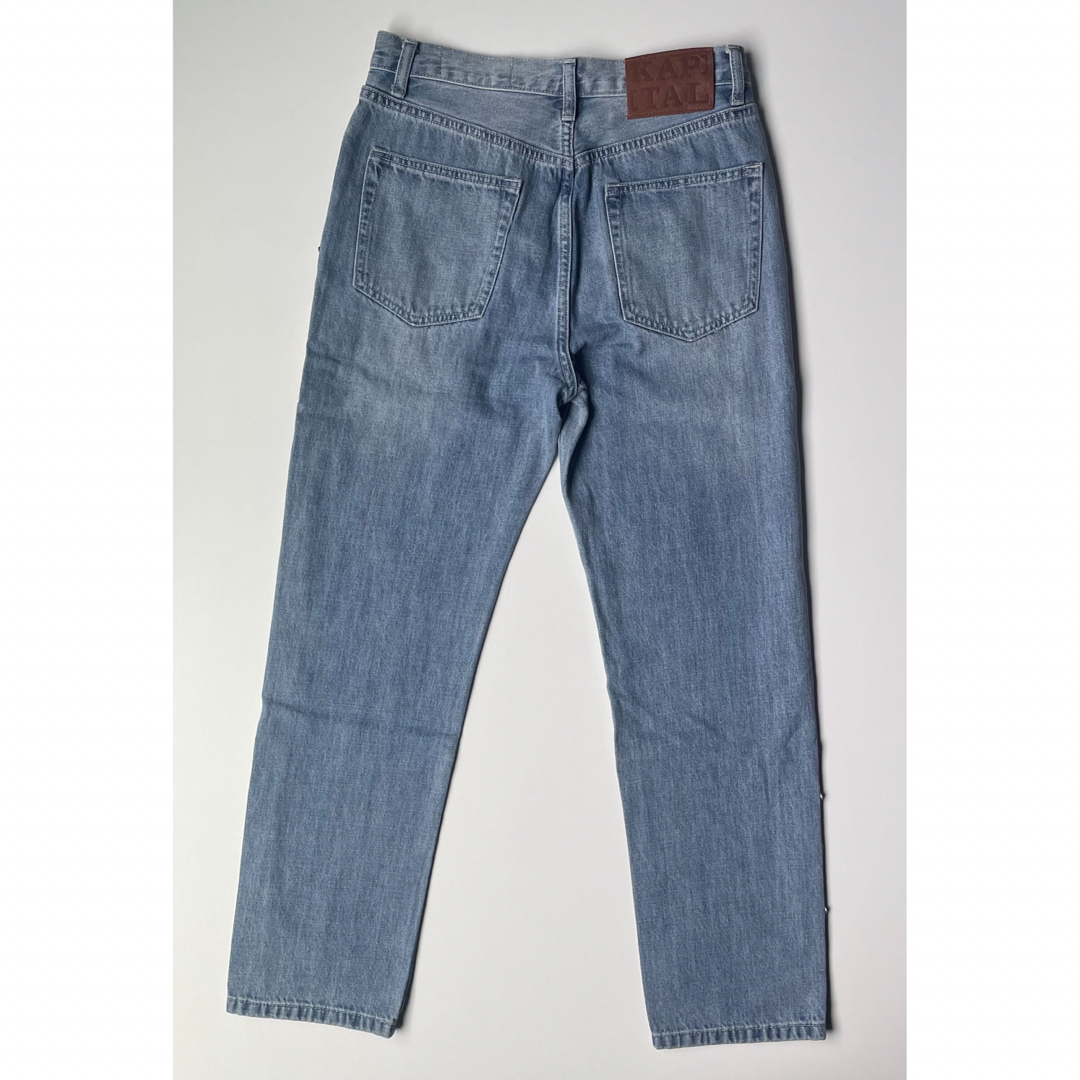 KAPITAL 14ozデニム 5P モンキーCISCO(スタッズリメイク)38 KAPITAL 14ozデニム 5P モンキーCISCO(スタッズリメイク)38