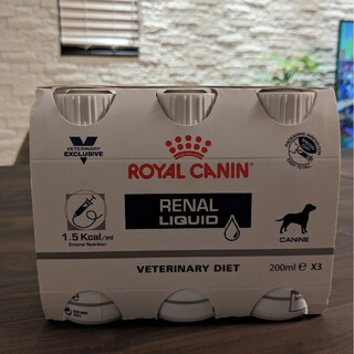 ロイヤルカナン(ROYAL CANIN)の新品未開封　ロイヤルカナン　腎臓サポートリキッド(犬)
