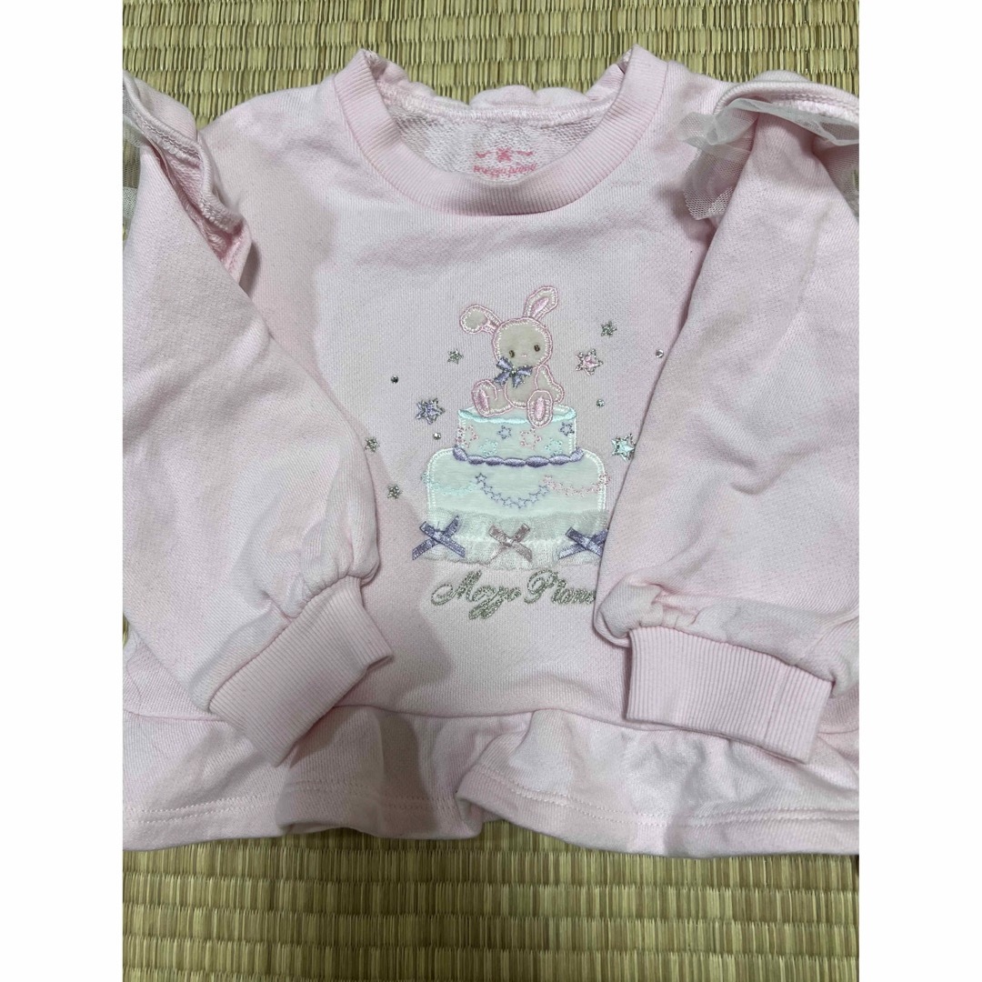 mezzo piano(メゾピアノ)のメゾピアノ　90サイズセット キッズ/ベビー/マタニティのキッズ服女の子用(90cm~)(Tシャツ/カットソー)の商品写真