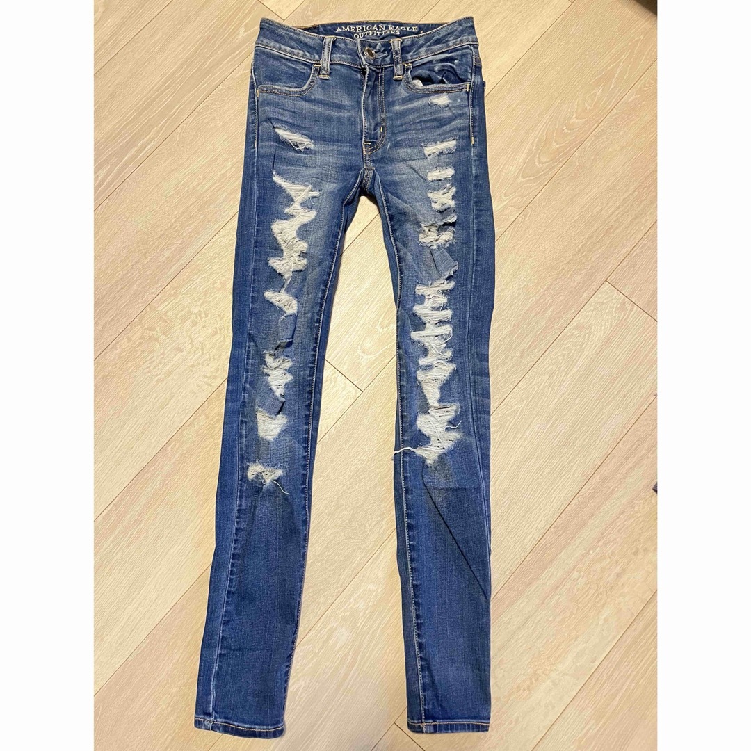 American Eagle(アメリカンイーグル)のアメリカンイーグルAE JEGGING レディースのパンツ(デニム/ジーンズ)の商品写真