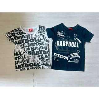 ベビードール(BABYDOLL)の BABYDOLL Tシャツ 2点セット100(Tシャツ/カットソー)