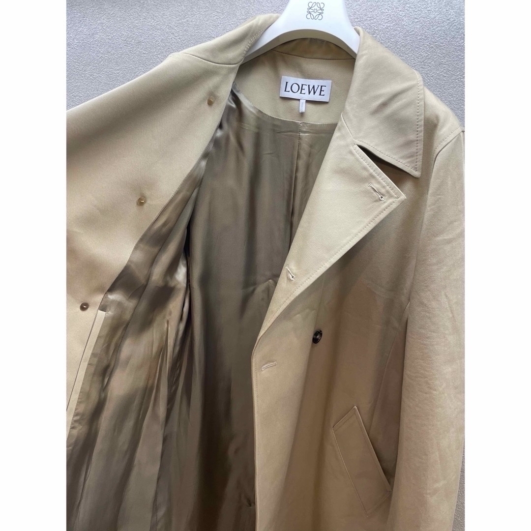LOEWE - 期間限定 ロエベ LOEWE トレンチコート 23SS 美品 50 LOEWE - 期間限定 ロエベ LOEWE トレンチコート 23SS 美品 50