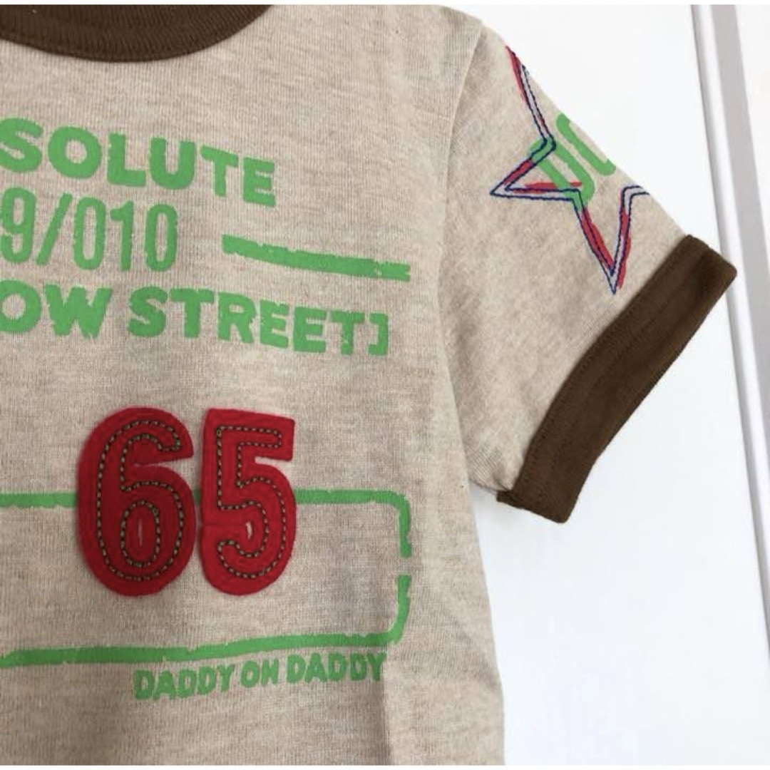 daddy oh daddy(ダディオーダディー)の● Daddy oh Daddy Tシャツ 90サイズ 未着用品● キッズ/ベビー/マタニティのキッズ服男の子用(90cm~)(Tシャツ/カットソー)の商品写真