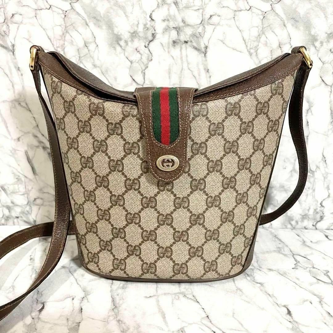 ✨美品✨ GUCCI オールドグッチ ショルダーバッグ シェリーライン-