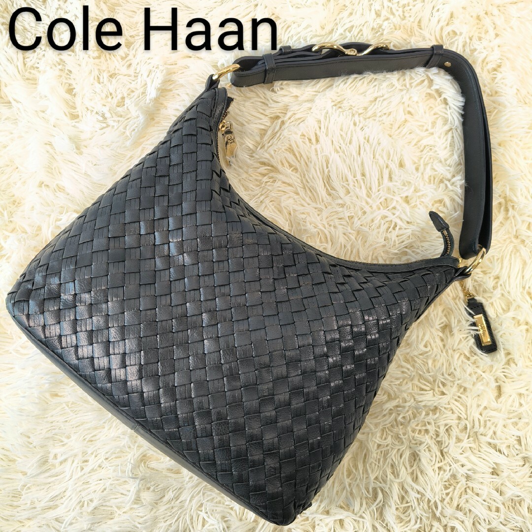 COLE HAANコールハーン　ワンショルダーバッグ　メッシュ　ビンテージ