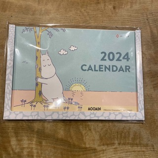 ムーミン(MOOMIN)のムーミン　卓上カレンダー　2024(カレンダー/スケジュール)