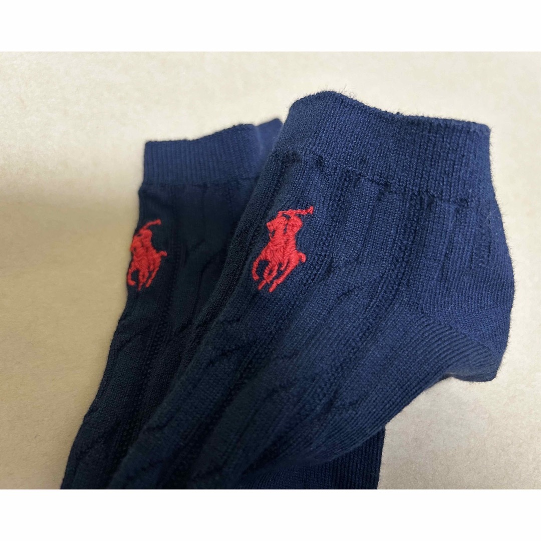 POLO（RALPH LAUREN）(ポロ)の【新品・未使用】ポロ ラルフローレン・靴下 レディースのレッグウェア(ソックス)の商品写真