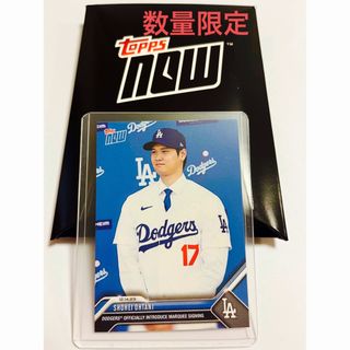 【カードローダー付き】【完売品】大谷翔平選手　ドジャース記者会見記念カード(シングルカード)