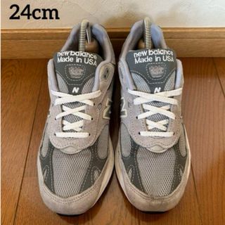 ニューバランス(New Balance)のアメリカUSA製 ニューバランス WR993GL グレー24cm②(スニーカー)