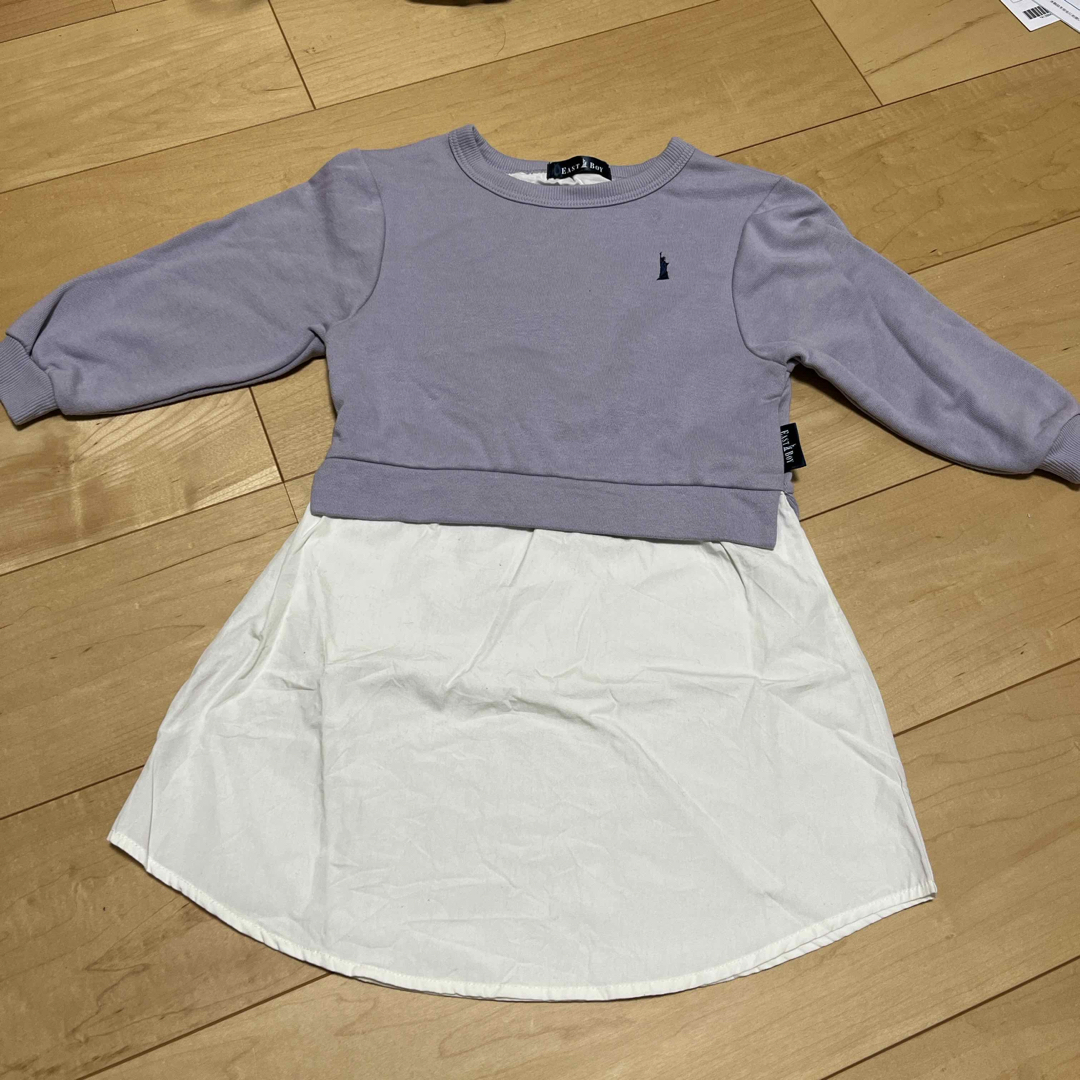 EASTBOY(イーストボーイ)のEASTBOY ワンピース キッズ/ベビー/マタニティのキッズ服女の子用(90cm~)(ワンピース)の商品写真