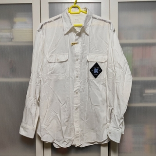 カールヘルム(Karl Helmut)の5114カールヘルムシャツ白Lサイズ(シャツ)