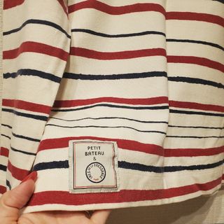 プチバトー(PETIT BATEAU)のプチバトー 綿100% 長袖(Tシャツ(長袖/七分))