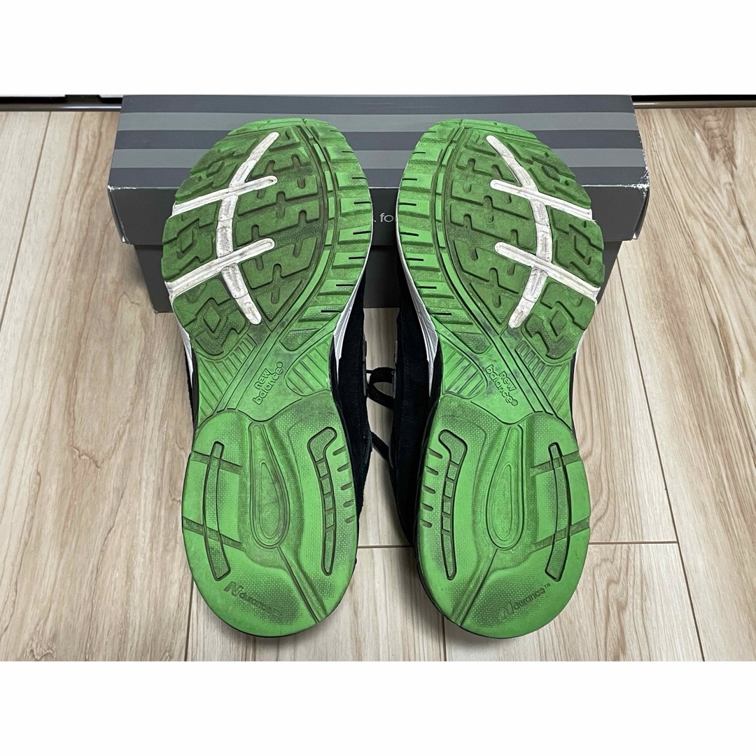 New Balance(ニューバランス)の美品　ニューバランス MR993BG 「グリーンランタン」27cm メンズの靴/シューズ(スニーカー)の商品写真