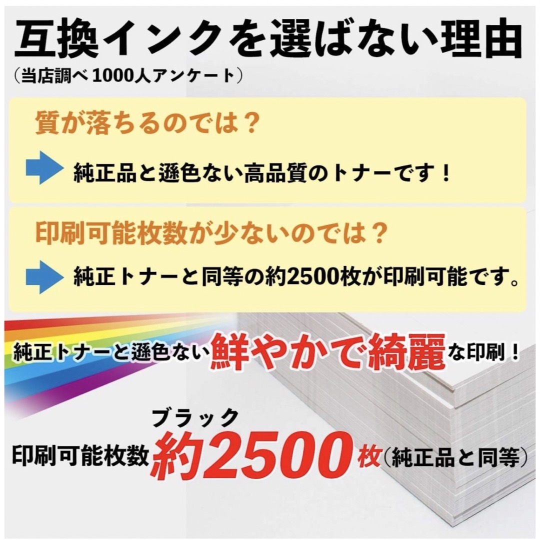 【新品】カートリッジ　プリンター　インク　青　事務　印刷　写真　交換 インテリア/住まい/日用品のオフィス用品(オフィス用品一般)の商品写真