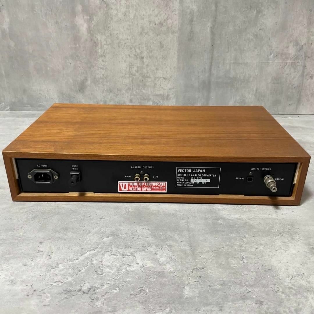 200台限定 VECTOR JAPAN DAC9710 DAコンバーター 木目の通販 by 200台限定 VECTOR JAPAN DAC9710 DAコンバーター 木目の通販 by