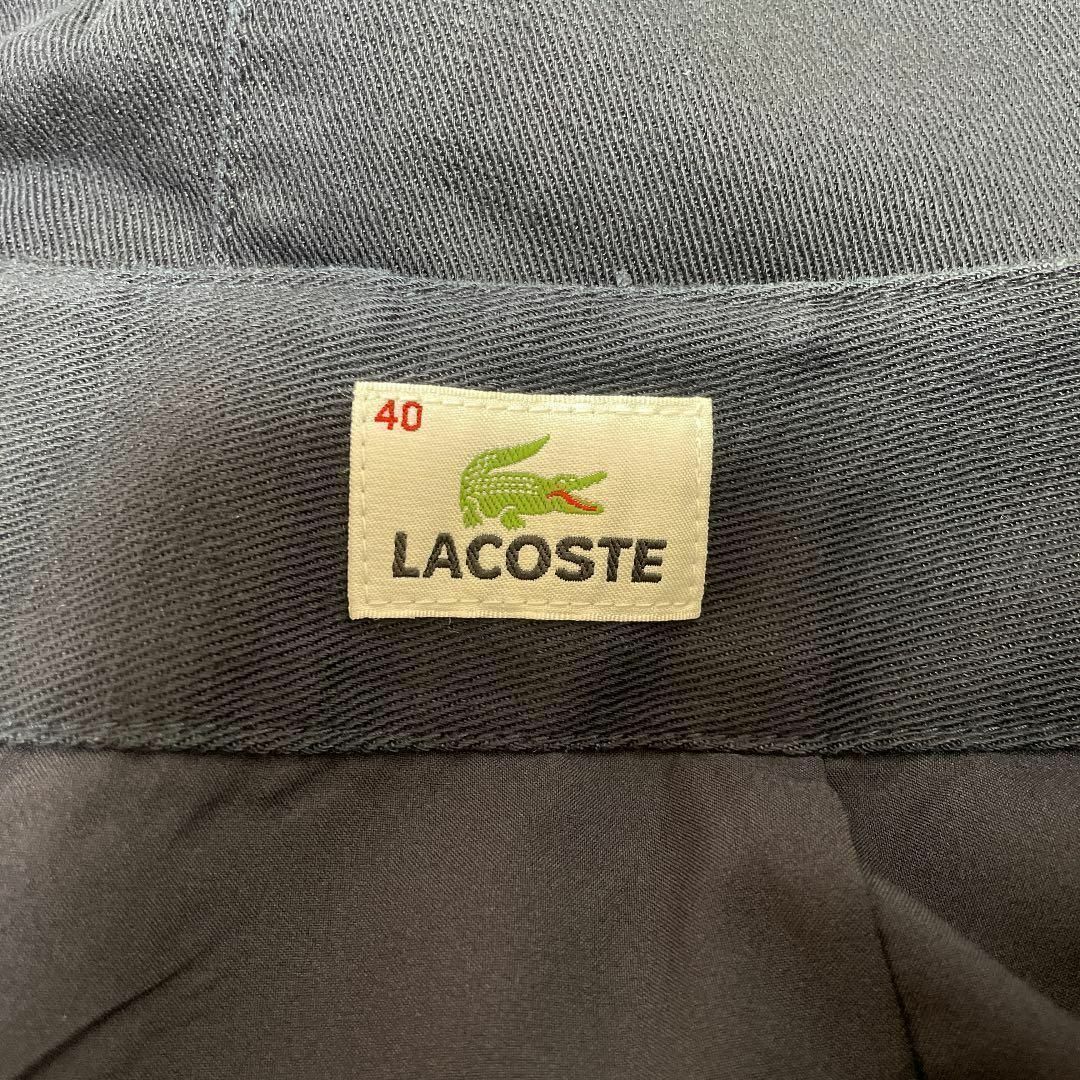 LACOSTE(ラコステ)のLACOSTE ラコステ ミニスカート タイトスカート ワンポイント ワニ 紺 レディースのスカート(ミニスカート)の商品写真