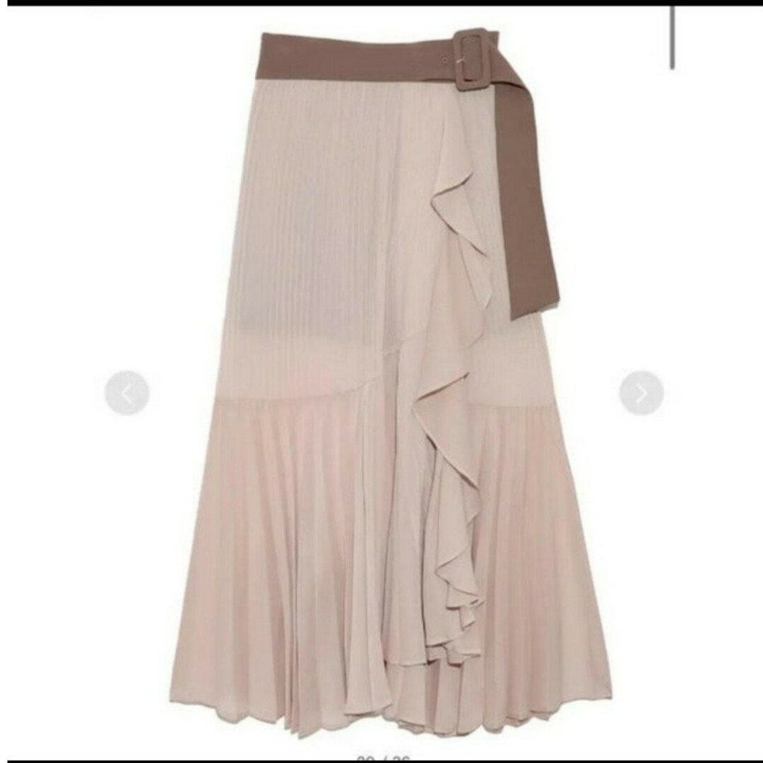 SNIDEL(スナイデル)のプリーツスカートライクショートパンツ SNIDEL レディースのスカート(ロングスカート)の商品写真