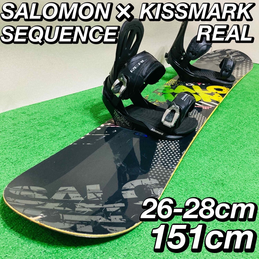 SALOMON - 大人気 サロモン SEQUENCE × キスマーク リアル SALOMON - 大人気 サロモン SEQUENCE × キスマーク リアル