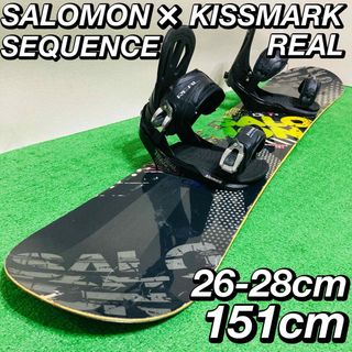 サロモン(SALOMON)の大人気 サロモン SEQUENCE × キスマーク リアル スノーボード 初心者(ボード)