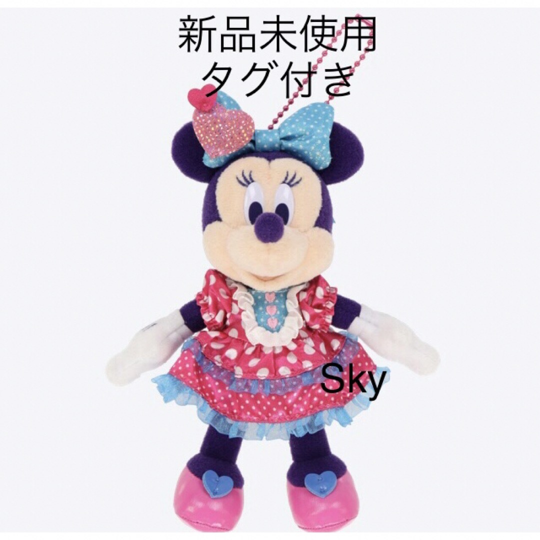 新品タグ付　東京ディズニー　パルパルーザ　ミニー　ぬいぐるみバッジ　ぬいば | フリマアプリ ラクマ