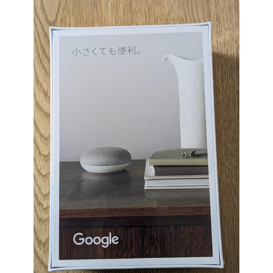 Google(グーグル)の【新品・未開封品】Google Nest Mini 第2世代 (チョーク) スマホ/家電/カメラのオーディオ機器(スピーカー)の商品写真