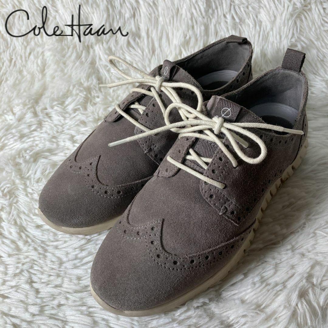 Cole Haan(コールハーン)の美品 COLEHAAN コールハーン ゼログランド オックスフォード 23.5㎝ レディースの靴/シューズ(スニーカー)の商品写真