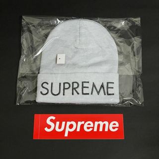 シュプリーム(Supreme)のSupreme Capital Beanie キャピタル ビーニー グレー(ニット帽/ビーニー)