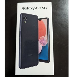 ギャラクシー(Galaxy)のGalaxy A23 5G　ブラック(スマートフォン本体)