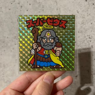 ビックリマン(bikkuriman（LOTTE）)のビックリマンジッパーバッグのシールのみスーパーゼウス(キャラクターグッズ)