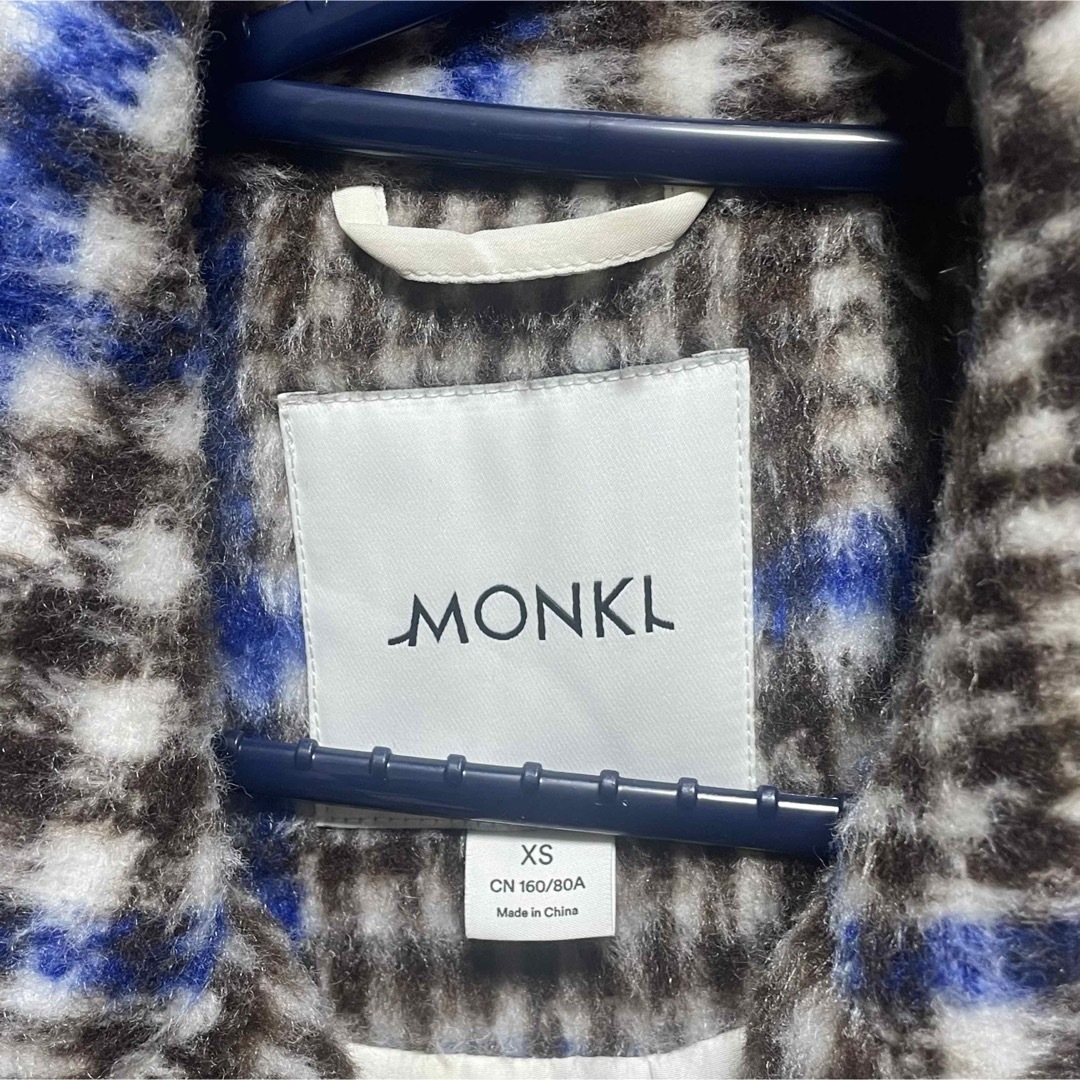 asos monki モヘアコート レディースのジャケット/アウター(その他)の商品写真