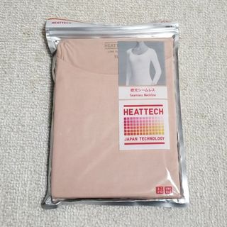 ユニクロ(UNIQLO)のユニクロ　ヒートテック  XL  肌色っぽいピンク(アンダーシャツ/防寒インナー)