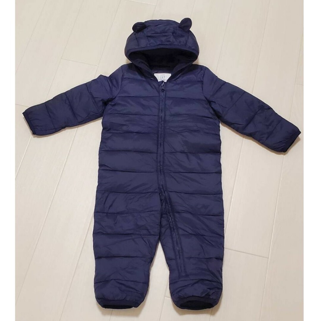 babyGAP(ベビーギャップ)のbaby GAP くまみみ ジャンプスーツ スノースーツ 80 キッズ/ベビー/マタニティのベビー服(~85cm)(カバーオール)の商品写真