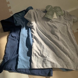 エイチアンドエム(H&M)のH&M✳︎無地Tシャツ3枚set(Tシャツ/カットソー)