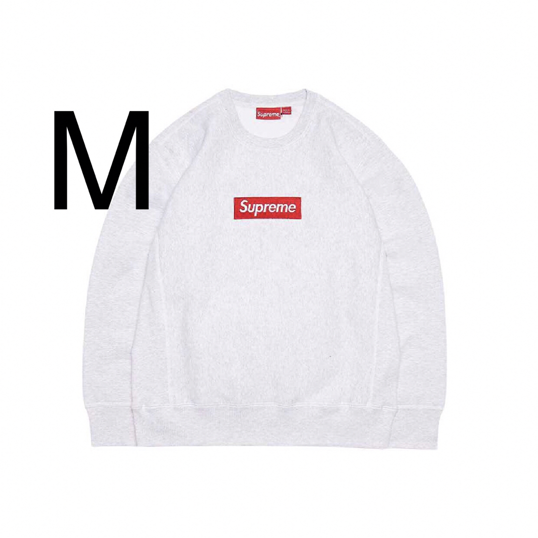 パーカーSupreme Box Logo Sweatshirt "Ash Grey"