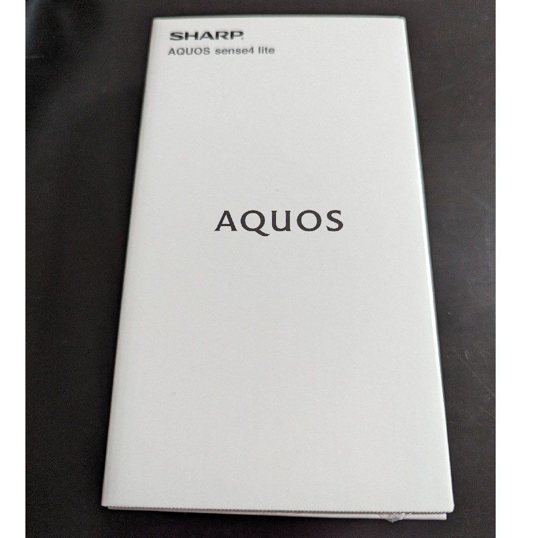 AQUOS(アクオス)のAQUOS sense4 lite 楽天版SIMフリー SH-RM15 スマホ/家電/カメラのスマートフォン/携帯電話(スマートフォン本体)の商品写真